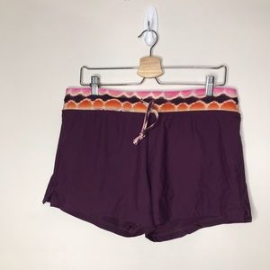 Athleta Purple Swim Shorts L 161O0